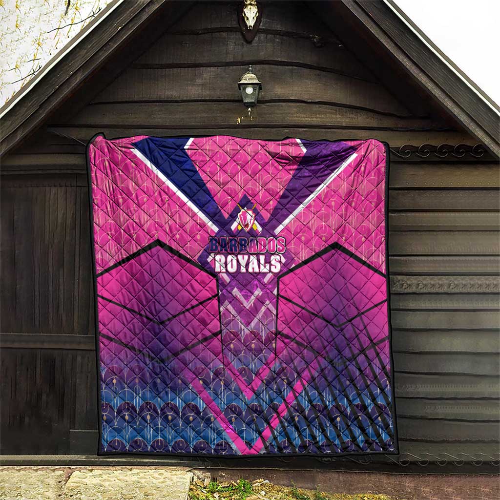 Barbados Cricket Royals Quilt Crowned in Rhythm Style
