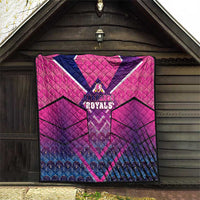 Barbados Cricket Royals Quilt Crowned in Rhythm Style