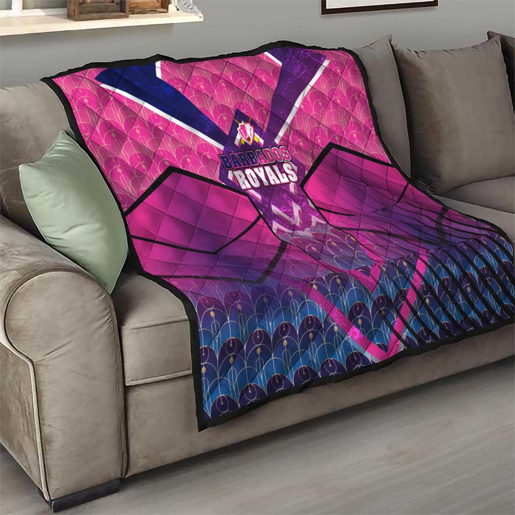 Barbados Cricket Royals Quilt Crowned in Rhythm Style
