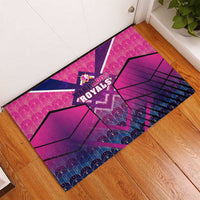 Barbados Cricket Royals Rubber Doormat Crowned in Rhythm Style