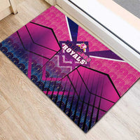 Barbados Cricket Royals Rubber Doormat Crowned in Rhythm Style