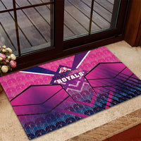 Barbados Cricket Royals Rubber Doormat Crowned in Rhythm Style