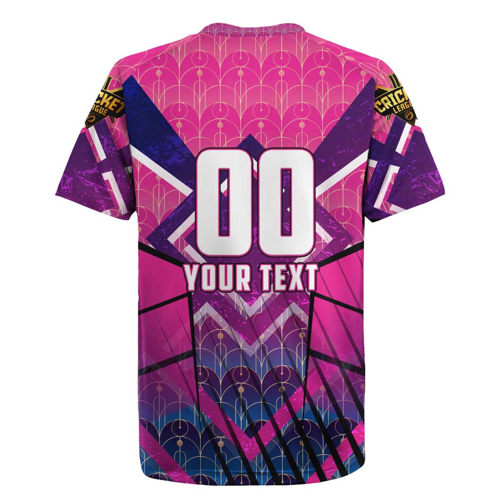 Personalised Barbados Cricket Royals Rugby Jersey Crowned in Rhythm Style