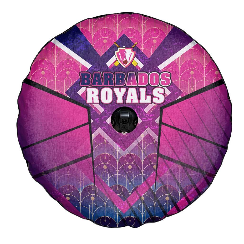 Barbados Cricket Royals Spare Tire Cover Crowned in Rhythm Style
