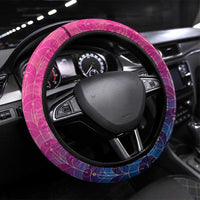 Barbados Cricket Royals Steering Wheel Cover Crowned in Rhythm Style