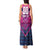 Personalised Barbados Cricket Royals Tank Maxi Dress Crowned in Rhythm Style