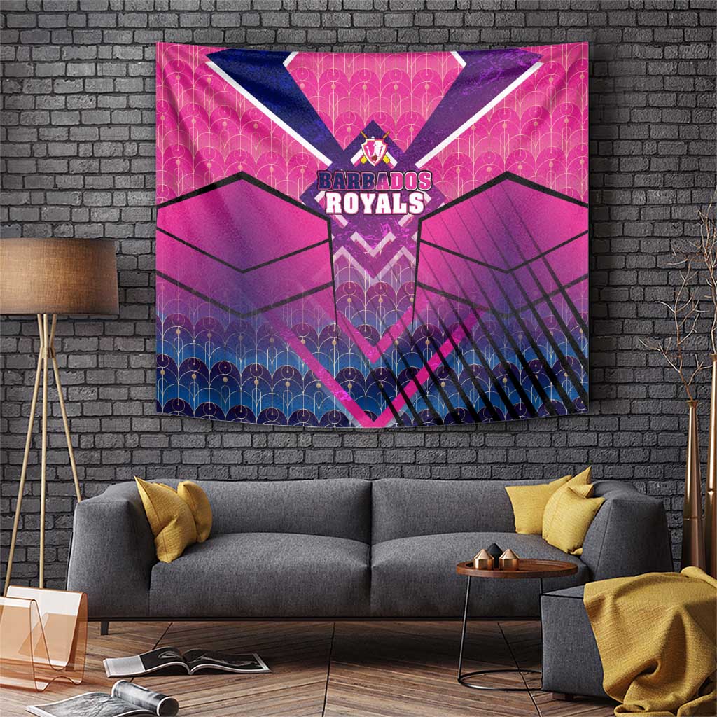 Barbados Cricket Royals Tapestry Crowned in Rhythm Style