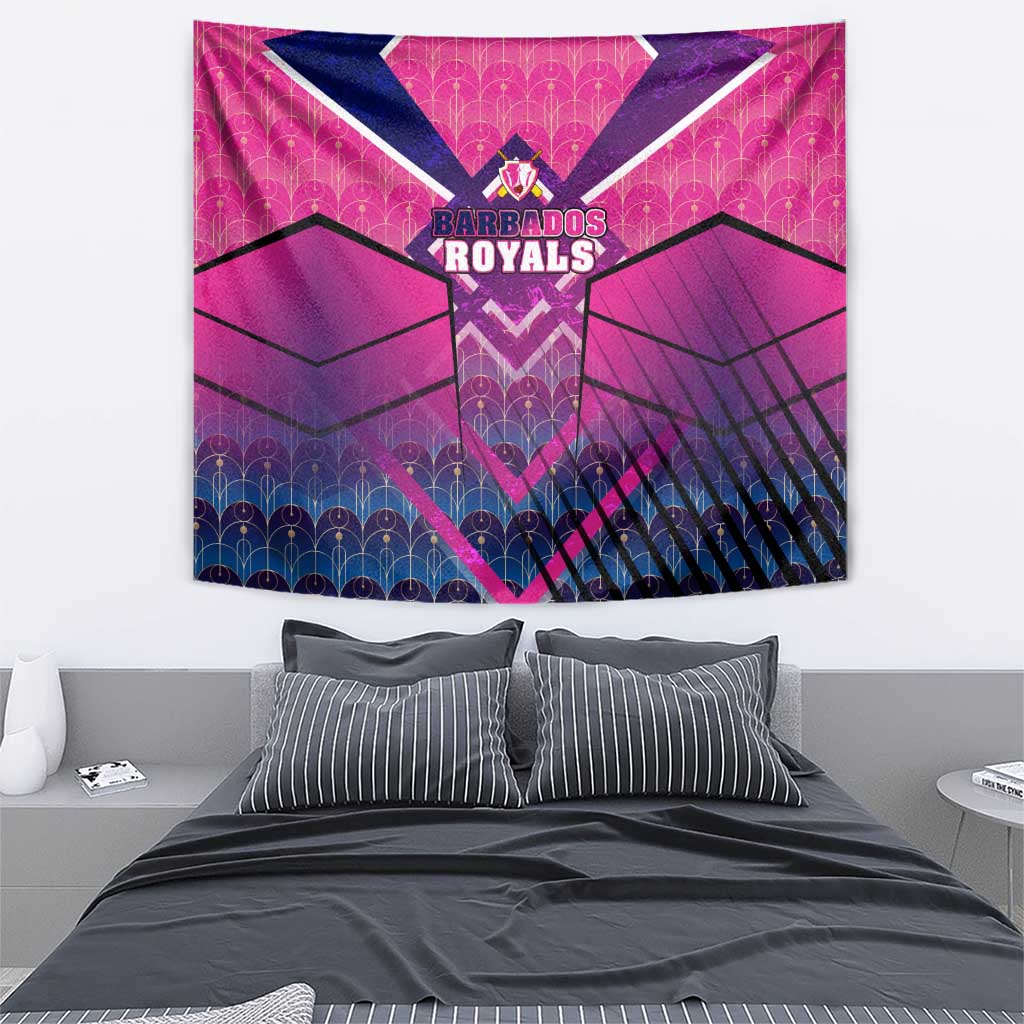 Barbados Cricket Royals Tapestry Crowned in Rhythm Style