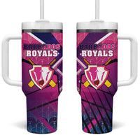 Barbados Cricket Royals Tumbler With Handle Crowned in Rhythm Style
