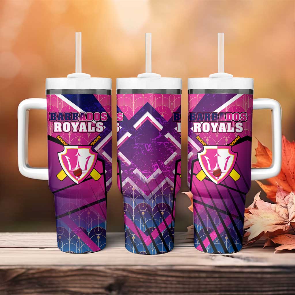 Barbados Cricket Royals Tumbler With Handle Crowned in Rhythm Style