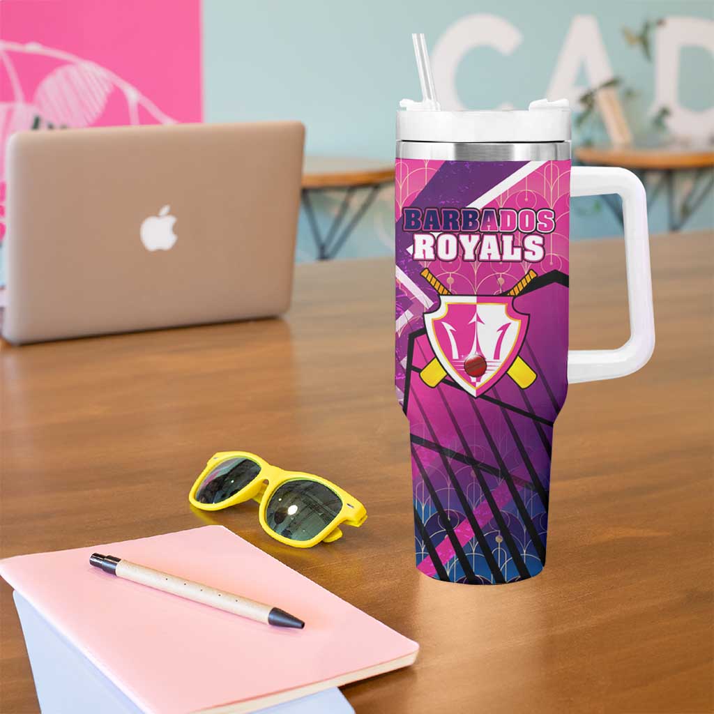 Barbados Cricket Royals Tumbler With Handle Crowned in Rhythm Style