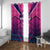 Barbados Cricket Royals Window Curtain Crowned in Rhythm Style