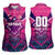 Personalised Barbados Cricket Royals Women Sleeveless Polo Shirt Crowned in Rhythm Style