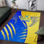 Saint Lucia Cricket Kings Area Rug Abstract Energy Style