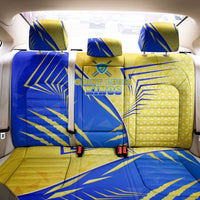 Saint Lucia Cricket Kings Back Car Seat Cover Abstract Energy Style