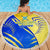Saint Lucia Cricket Kings Beach Blanket Abstract Energy Style