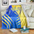 Saint Lucia Cricket Kings Blanket Abstract Energy Style