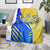 Saint Lucia Cricket Kings Blanket Abstract Energy Style