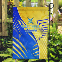 Saint Lucia Cricket Kings Garden Flag Abstract Energy Style