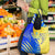 Saint Lucia Cricket Kings Grocery Bag Abstract Energy Style