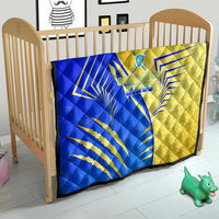 Saint Lucia Cricket Kings Quilt Abstract Energy Style