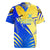 Personalised Saint Lucia Cricket Kings Rugby Jersey Abstract Energy Style