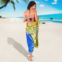 Saint Lucia Cricket Kings Sarong Abstract Energy Style