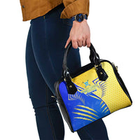 Saint Lucia Cricket Kings Shoulder Handbag Abstract Energy Style