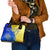 Saint Lucia Cricket Kings Shoulder Handbag Abstract Energy Style