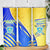 Saint Lucia Cricket Kings Skinny Tumbler Abstract Energy Style