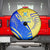 Saint Lucia Cricket Kings Spare Tire Cover Abstract Energy Style