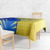 Saint Lucia Cricket Kings Tablecloth Abstract Energy Style