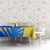Saint Lucia Cricket Kings Tablecloth Abstract Energy Style