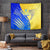 Saint Lucia Cricket Kings Tapestry Abstract Energy Style