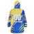 Personalised Saint Lucia Cricket Kings Wearable Blanket Hoodie Abstract Energy Style