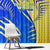 Saint Lucia Cricket Kings Window Curtain Abstract Energy Style