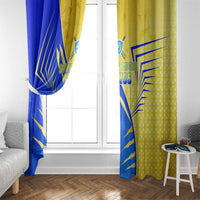 Saint Lucia Cricket Kings Window Curtain Abstract Energy Style