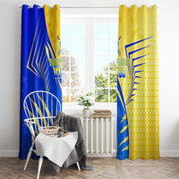 Saint Lucia Cricket Kings Window Curtain Abstract Energy Style