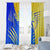 Saint Lucia Cricket Kings Window Curtain Abstract Energy Style
