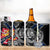 Finland Vikings 4 in 1 Can Cooler Tumbler Nordic Lion Bound in Runes and Chains