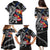 Personalized Finland Vikings Family Matching Puletasi and Hawaiian Shirt Nordic Lion Bound in Runes and Chains