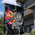 Finland Vikings Garden Flag Nordic Lion Bound in Runes and Chains