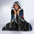Finland Vikings Hooded Blanket Nordic Lion Bound in Runes and Chains