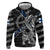 Personalized Finland Vikings Hoodie Nordic Lion Bound in Runes and Chains