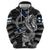 Personalized Finland Vikings Hoodie Nordic Lion Bound in Runes and Chains