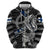 Personalized Finland Vikings Hoodie Nordic Lion Bound in Runes and Chains