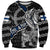 Personalized Finland Vikings Sweatshirt Nordic Lion Bound in Runes and Chains