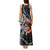 Personalized Finland Vikings Tank Maxi Dress Nordic Lion Bound in Runes and Chains