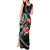 Personalized Finland Vikings Tank Maxi Dress Nordic Lion Bound in Runes and Chains