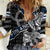 Personalized Finland Vikings Women Casual Shirt Nordic Lion Bound in Runes and Chains